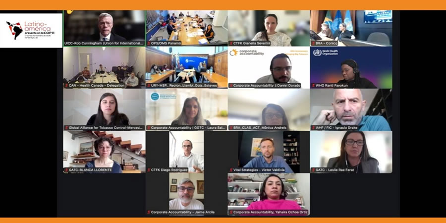 PAÍSES DE AMÉRICA LATINA SE PREPARAN PARA LA CONFERENCIA DE LAS PARTES DE TABACO PAÍSES DE AMÉRICA LATINA SE PREPARAN PARA LA CONFERENCIA DE LAS PARTES DE TABACO